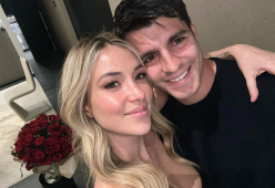 Alice Campello e Morata portano a scuola i figli: “Nessun sorriso”