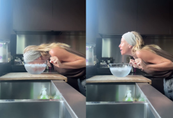 Alessia Marcuzzi svela il suo segreto per un viso senza rughe