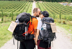 Irene Colzi: “Abbiamo percorso 200 km a piedi per sposarci”