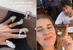 Diana Del Bufalo mostra un anello sui social: matrimonio in vista?