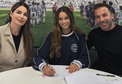 Dorotea Del Piero, figlia di Alex, nuova giocatrice della Juve