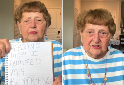 TikTok, 94enne lascia il fidanzato: “Di ragioni ce ne sono tante”