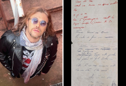 30 anni di “La mia storia tra le dita”: Grignani posta la prima bozza