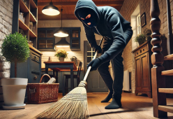 Ladro si intrufola in casa e si mette a fare le pulizie: la storia
