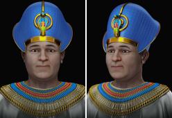 Rivelato il volto del faraone Amenhotep III grazie alla tecnologia