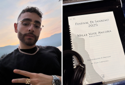 Rocco Hunt, spoiler sul Festival di Sanremo 2025 su Instagram
