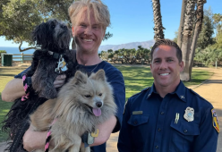 Incendi in California, un uomo ritrova il suo cane dopo 5 giorni