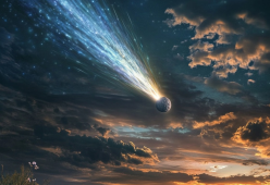 La cometa di Halley sta tornando verso la Terra: quando sarà visibile