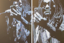 Lenny Kravitz videochiama una fan durante il live di Bologna