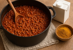 Curry e panna nel ragù? La nuova ricetta americana divide il web