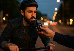 Positivo all’alcoltest in bici, multato: “Non ero in auto apposta”