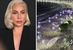 Lady Gaga, in più di 2 milioni a Copacabana per il concerto gratis