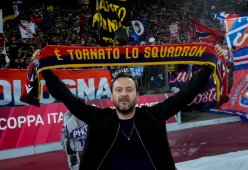 Il Bologna vince la Coppa Italia, Cremonini: “Per il mio babbo”