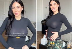 Giulia De Lellis con i pantaloni di Tony Effe: “Bye bye punto vita”