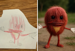 Papà trasforma in realtà i disegni del figlio di 5 anni con ChatGPT