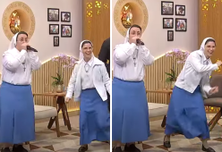 Suora brasiliana spopola sul web con un'esibizione di beatbox