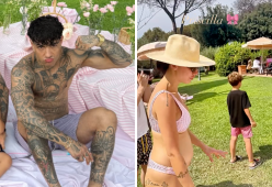 Giulia De Lellis e Tony Effe uniti al baby shower di Priscilla