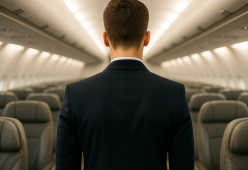 Finge di essere un membro dell’equipaggio e vola gratis 120 volte
