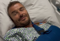 David Beckham ricoverato: il misterioso infortunio