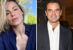 Hunziker e Tronchetti Provera insieme da Vasco: baci tra i due