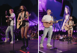 Ed Sheeran al concerto di Olivia Rodrigo a Londra: il duetto