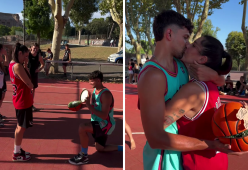 Valentina Vignali si sposa: proposta romantica sul campo da basket