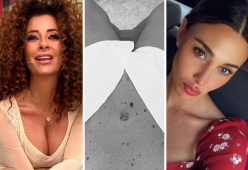 Valentina Persia fa la parodia della maschera vaginale di Belén