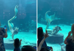 “Respiro sott’acqua”: la vita vera di una sirena umana