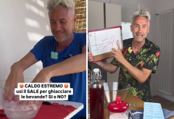 Raffreddare le bevande: il trucco del sale contro il caldo estremo