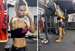 Michelle Hunziker, che fisico! Le foto dell’allenamento virale