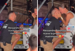 Alessandra Amoroso, proposta di matrimonio sul palco durante il tour