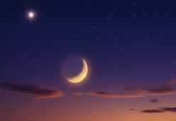 Quando e dove vedere il “bacio” tra la Luna e Venere nel cielo