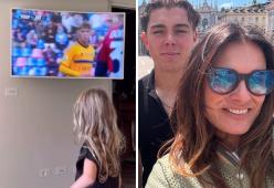 Esordio in Serie A per Louis Buffon: il tifo di mamma Alena Seredova