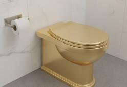 All’asta per 10 milioni il water con 100 kg d’oro di Cattelan