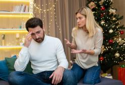 Come fare buona impressione sui genitori del partner a Natale