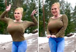 Sonja Lahtinen: “Sul mio seno si può appoggiare un tazza di caffè”