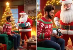 ChatGPT, come fare il video saluto personalizzato di Babbo Natale