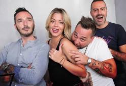 105 Take Away canta "Notte prima degli esami"! O almeno ci prova...