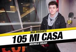 Michele Bravi a 105 Mi Casa: "Ci sono pagine completamente bianche che vanno ancora scritte"
