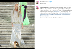 Il mondo della moda è sempre più inclusivo: Elisabetta Dessy sfila a 64 anni