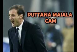  "Puttana Maiala Cam" per Juve - Bayern!
