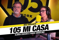 Ilaria Cucchi e Fabio Anselmo a 105 Mi Casa per presentare il libro "Il coraggio e l'amore"