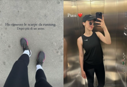 Le foto social di Aurora Ramazzotti, dal nudo e post jogging