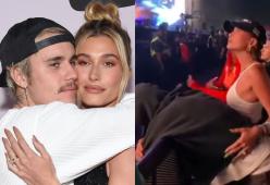 Justin e Hailey Bieber paparazzati al Coachella Festival: il video