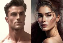 Uomo e donna perfetti? Eccoli, secondo l’intelligenza artificiale