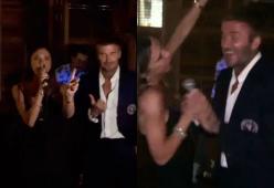 Victoria Beckham in versione Spice Girls: il karaoke con David 