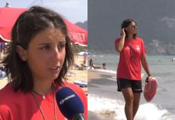 Noemi, la bagnina che ha salvato 5 vite il primo giorno di lavoro