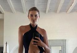 Alba Parietti e la risposta alle critiche degli haters: la foto social