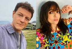 Ambra Angiolini e Andrea Bosca: baci appassionati in famiglia
