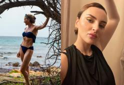 Lorella Cuccarini: la foto in bikini e il commento di Arisa